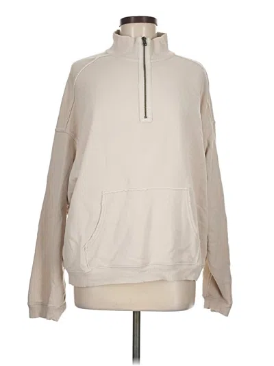 Pre-owned Aerie Sweatshirt In Tan