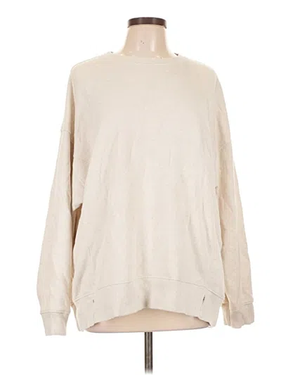 Pre-owned Aerie Sweatshirt In Tan