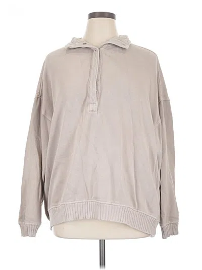 Pre-owned Aerie Sweatshirt In Tan