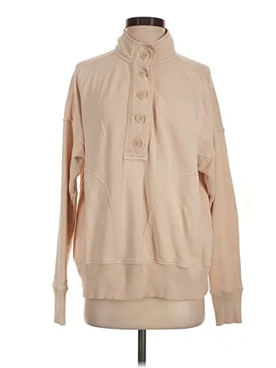 Pre-owned Aerie Sweatshirt In Tan