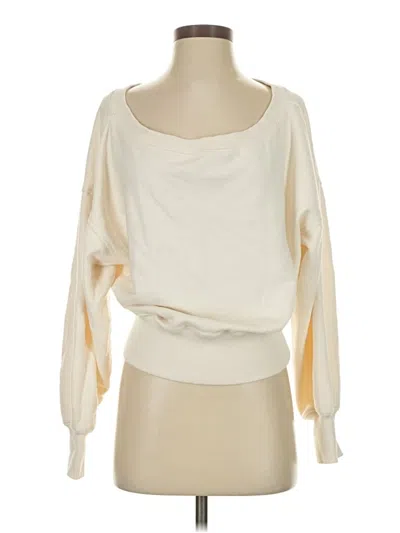 Pre-owned Aerie Sweatshirt In White