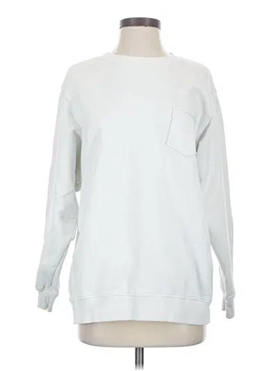 Pre-owned Aerie Sweatshirt In White