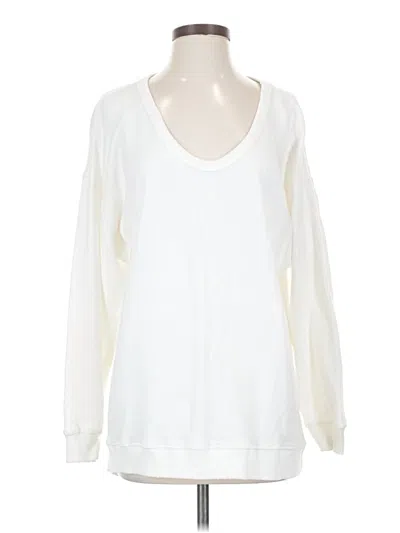 Pre-owned Aerie Sweatshirt In White