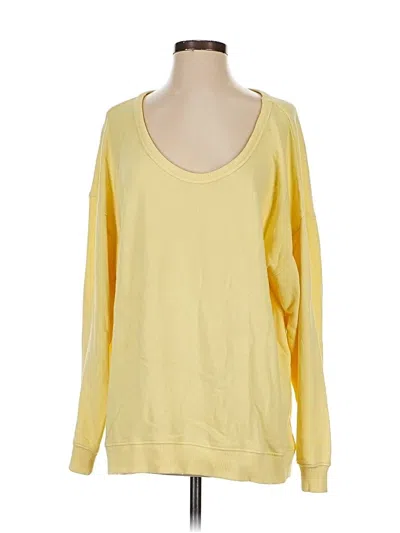 Pre-owned Aerie Sweatshirt In Yellow