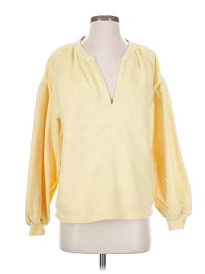 Pre-owned Aerie Sweatshirt In Yellow