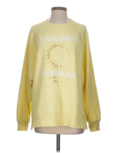 Pre-owned Aerie Sweatshirt In Yellow