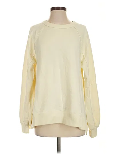 Pre-owned Aerie Sweatshirt In Yellow