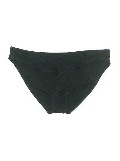 Pre-owned Aerie Swimsuit Bottoms In Black
