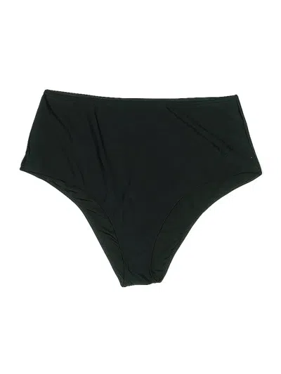 Pre-owned Aerie Swimsuit Bottoms In Black