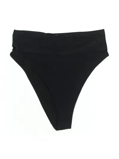 Pre-owned Aerie Swimsuit Bottoms In Black