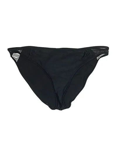 Pre-owned Aerie Swimsuit Bottoms In Black