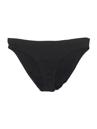 Pre-owned Aerie Swimsuit Bottoms In Black