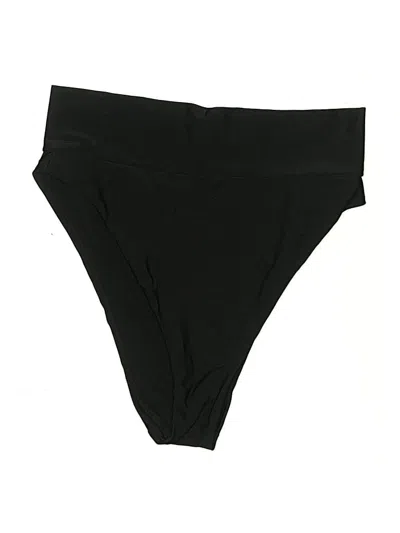 Pre-owned Aerie Swimsuit Bottoms In Black