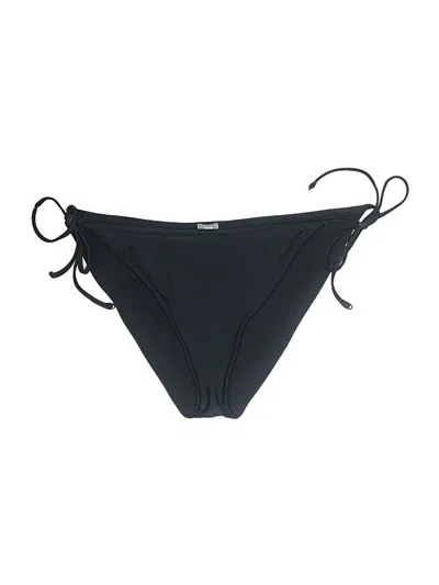 Pre-owned Aerie Swimsuit Bottoms In Black