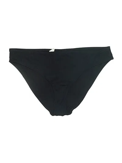 Pre-owned Aerie Swimsuit Bottoms In Black