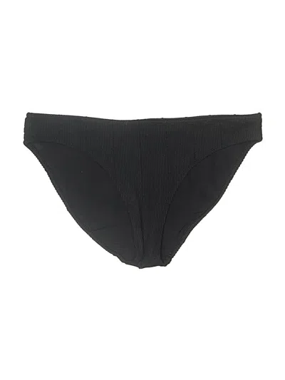 Pre-owned Aerie Swimsuit Bottoms In Black