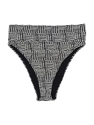 Pre-owned Aerie Swimsuit Bottoms In Black