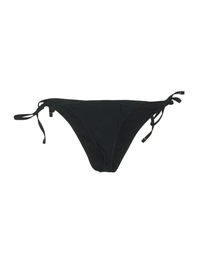Pre-owned Aerie Swimsuit Bottoms In Black