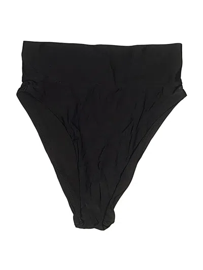 Pre-owned Aerie Swimsuit Bottoms In Black
