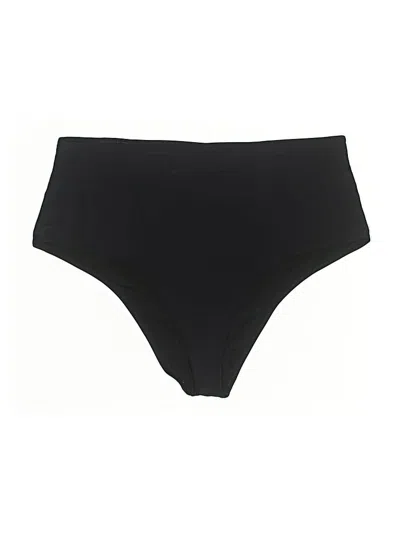 Pre-owned Aerie Swimsuit Bottoms In Black