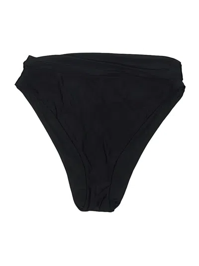Pre-owned Aerie Swimsuit Bottoms In Black
