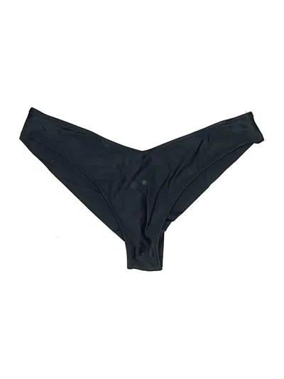 Pre-owned Aerie Swimsuit Bottoms In Black