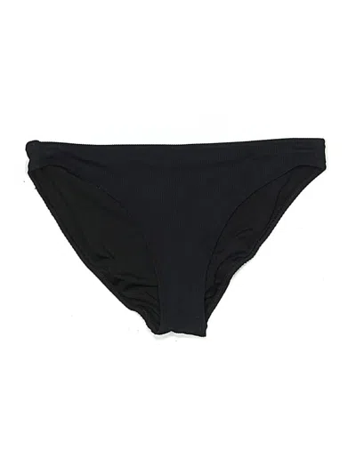 Pre-owned Aerie Swimsuit Bottoms In Black