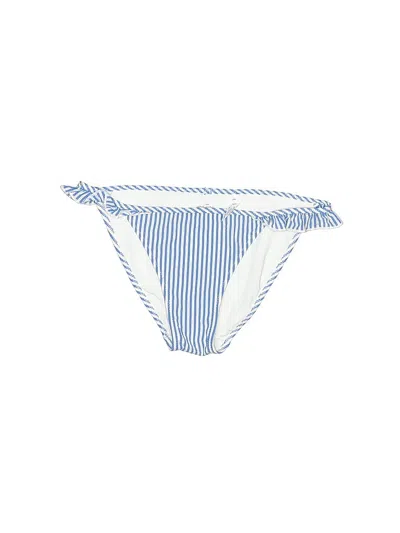 Pre-owned Aerie Swimsuit Bottoms In Blue