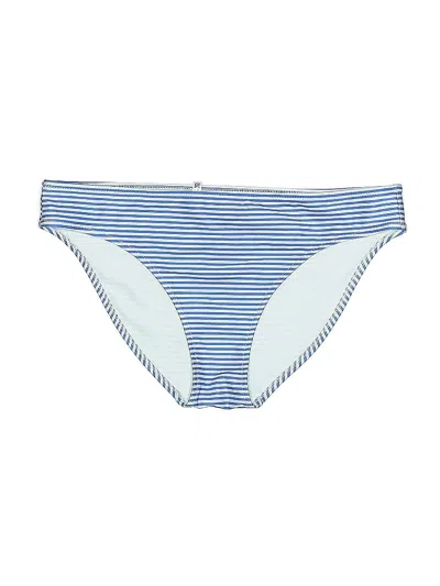 Pre-owned Aerie Swimsuit Bottoms In Blue