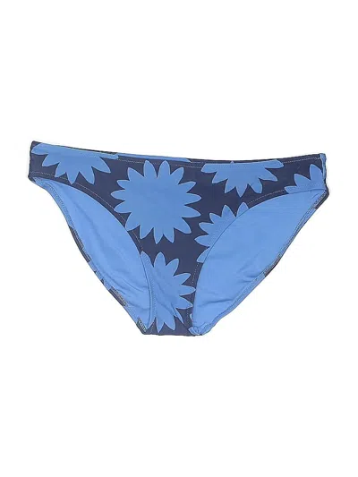 Pre-owned Aerie Swimsuit Bottoms In Blue
