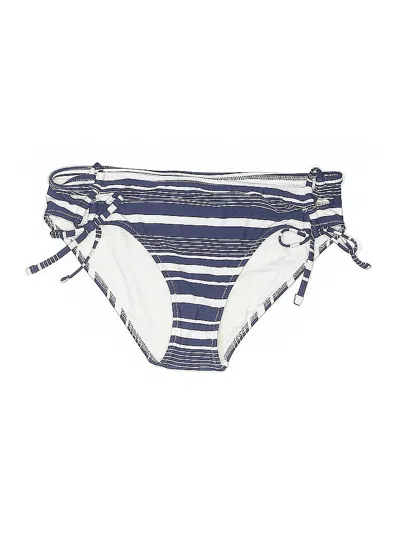 Pre-owned Aerie Swimsuit Bottoms In Blue