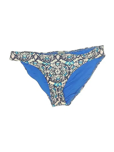 Pre-owned Aerie Swimsuit Bottoms In Blue
