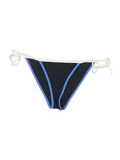Pre-owned Aerie Swimsuit Bottoms In Blue