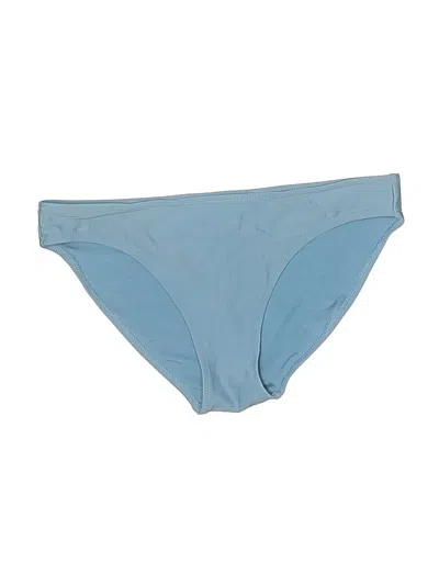 Pre-owned Aerie Swimsuit Bottoms In Blue