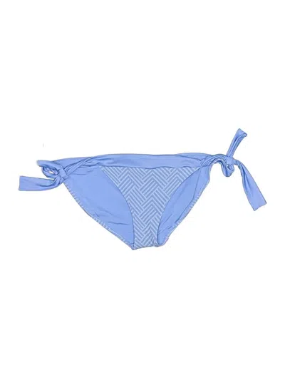 Pre-owned Aerie Swimsuit Bottoms In Blue