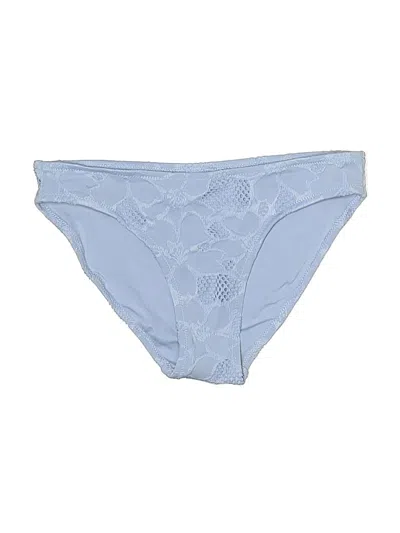 Pre-owned Aerie Swimsuit Bottoms In Blue