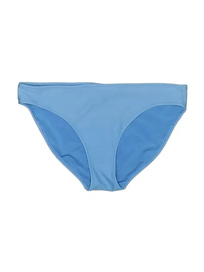 Pre-owned Aerie Swimsuit Bottoms In Blue