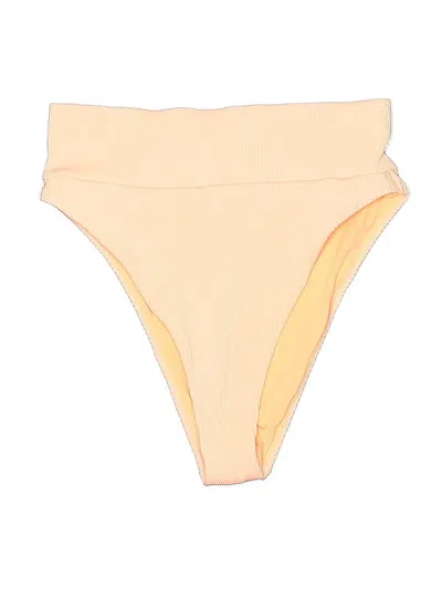 Pre-owned Aerie Swimsuit Bottoms In Brown