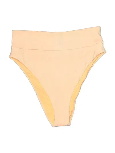 Pre-owned Aerie Swimsuit Bottoms In Brown