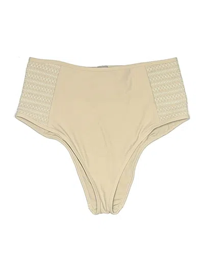 Pre-owned Aerie Swimsuit Bottoms In Brown