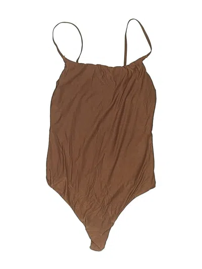 Pre-owned Aerie Swimsuit Bottoms In Brown