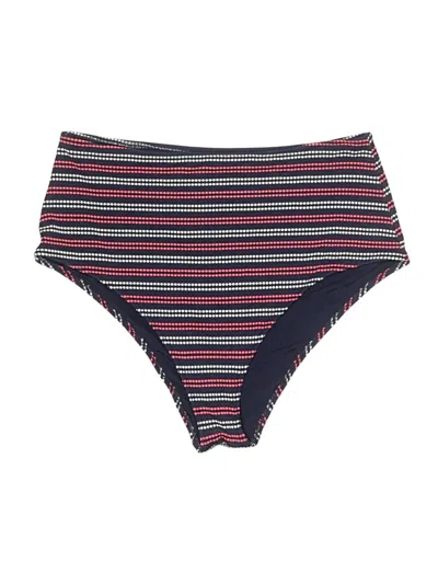 Pre-owned Aerie Swimsuit Bottoms In Burgundy
