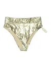 Aerie Swimsuit Bottoms In Gold