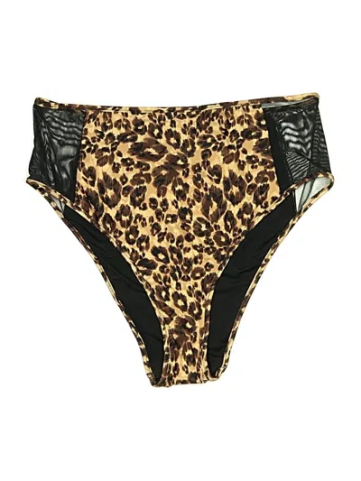 Aerie Swimsuit Bottoms In Gold