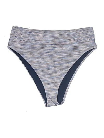 Pre-owned Aerie Swimsuit Bottoms In Gray