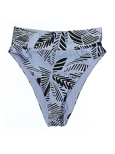 Pre-owned Aerie Swimsuit Bottoms In Gray