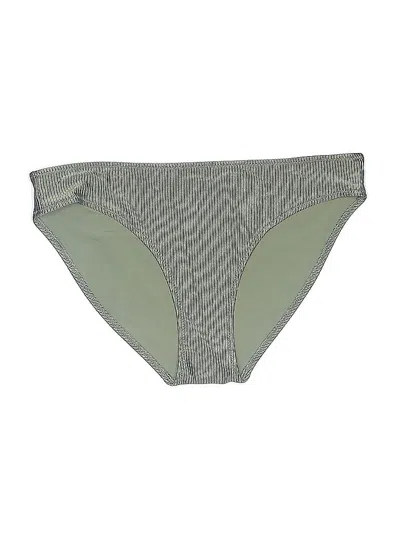 Pre-owned Aerie Swimsuit Bottoms In Green