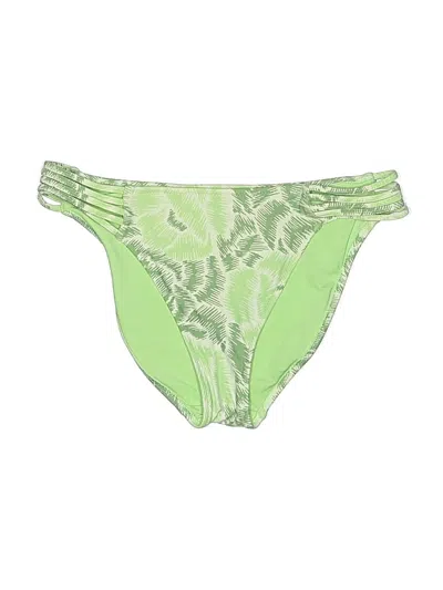 Pre-owned Aerie Swimsuit Bottoms In Green