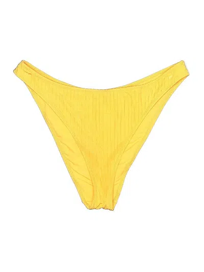 Pre-owned Aerie Swimsuit Bottoms In Orange