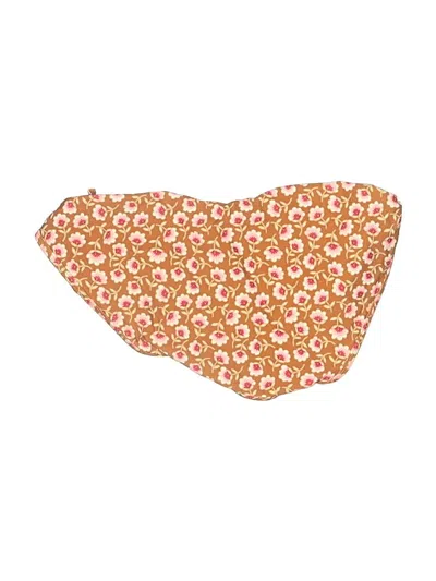 Pre-owned Aerie Swimsuit Bottoms In Orange